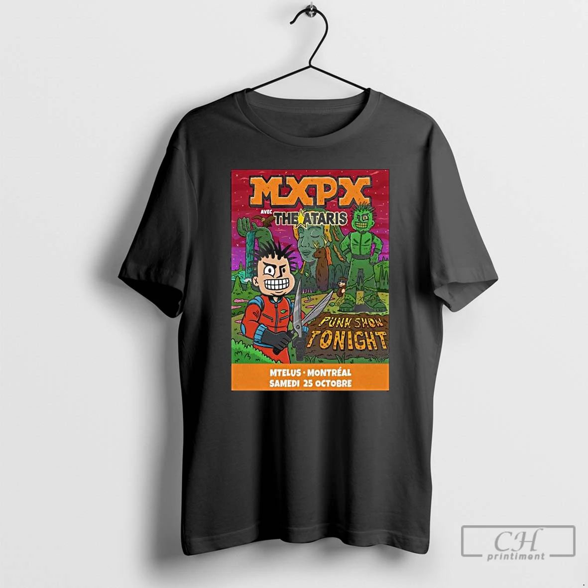 Premium Mxpx October 25 2025 Mtelus In Montreal Long Sleve T Shirts