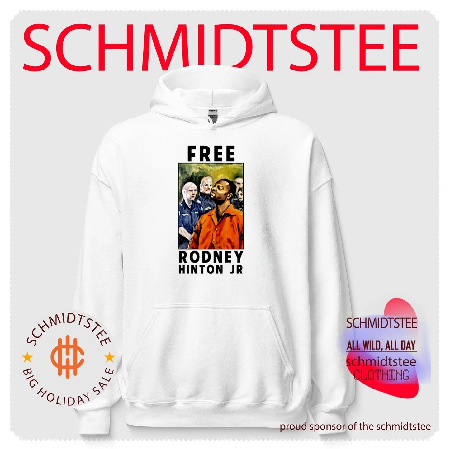 Free Rodney Hinton Jr. Social Justice Awareness Support T-Shirt