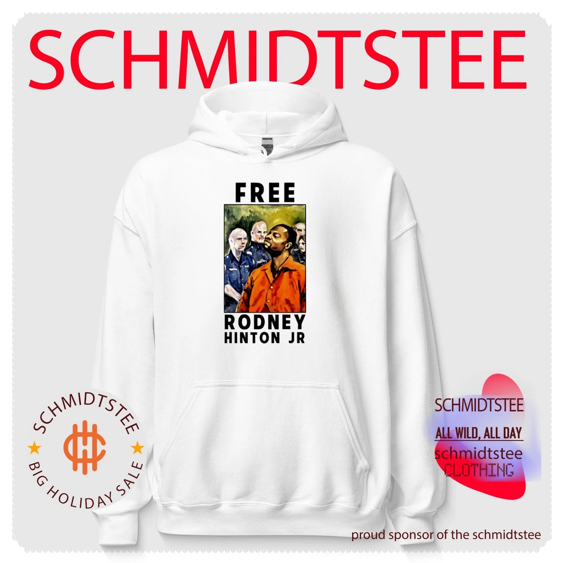 Free Rodney Hinton Jr. Social Justice Awareness Support T-Shirt