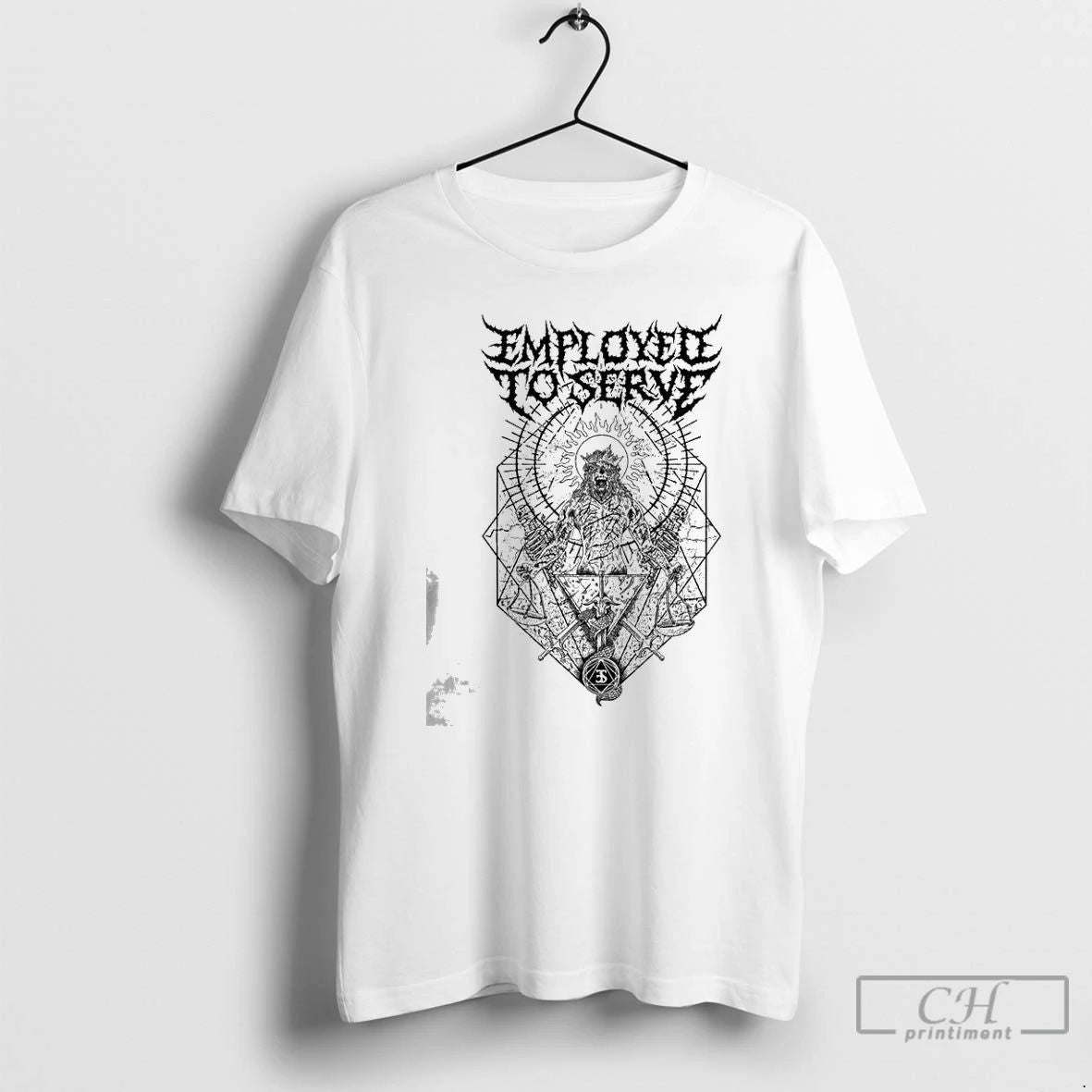 Premium Employed To Serve Now Thy Kingdom Come T Shirts