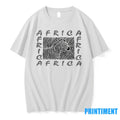 Africa Zebra Motif Vintage Tshirts Sweater