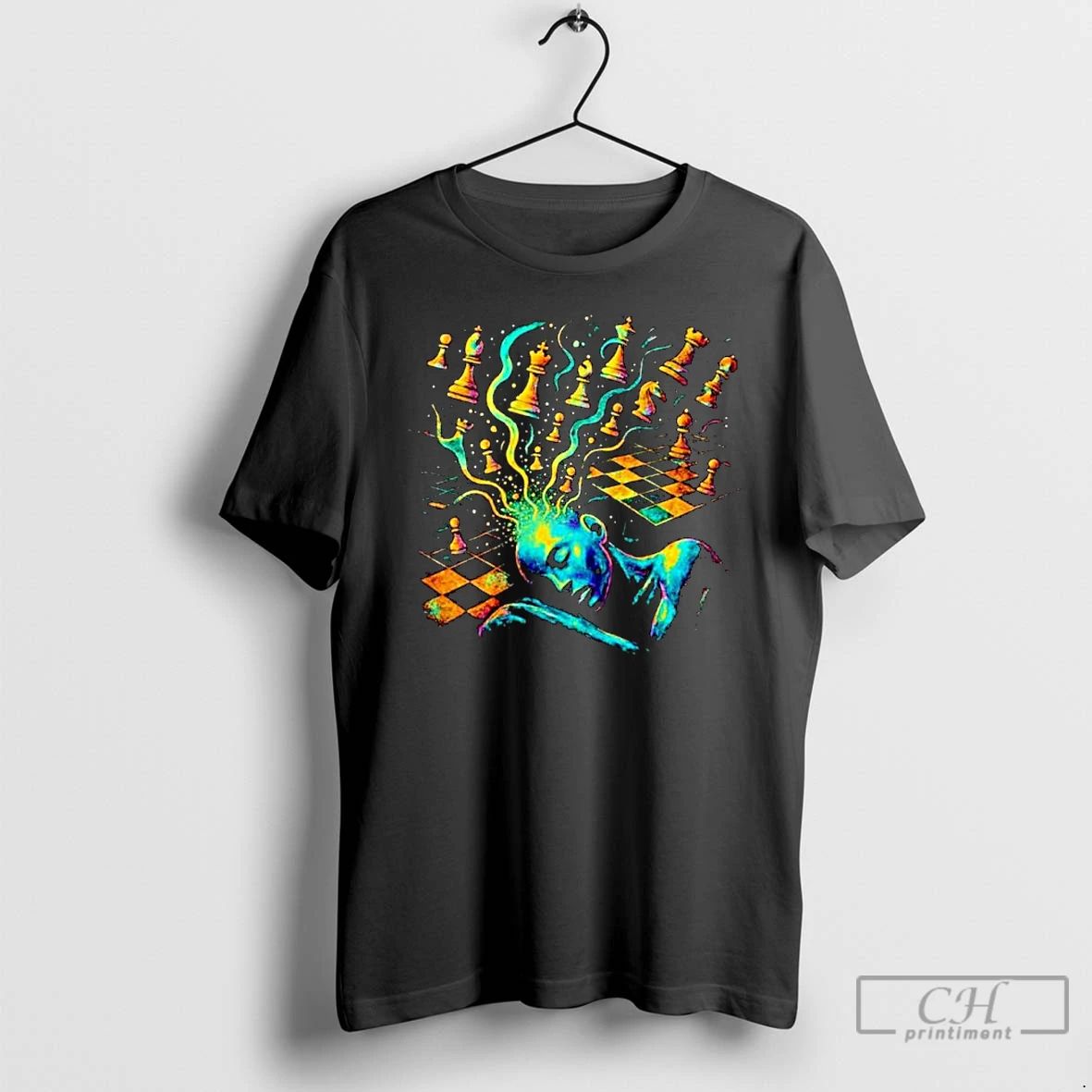 Premium Psychedelic Chess Dream Ornaments T Shirts