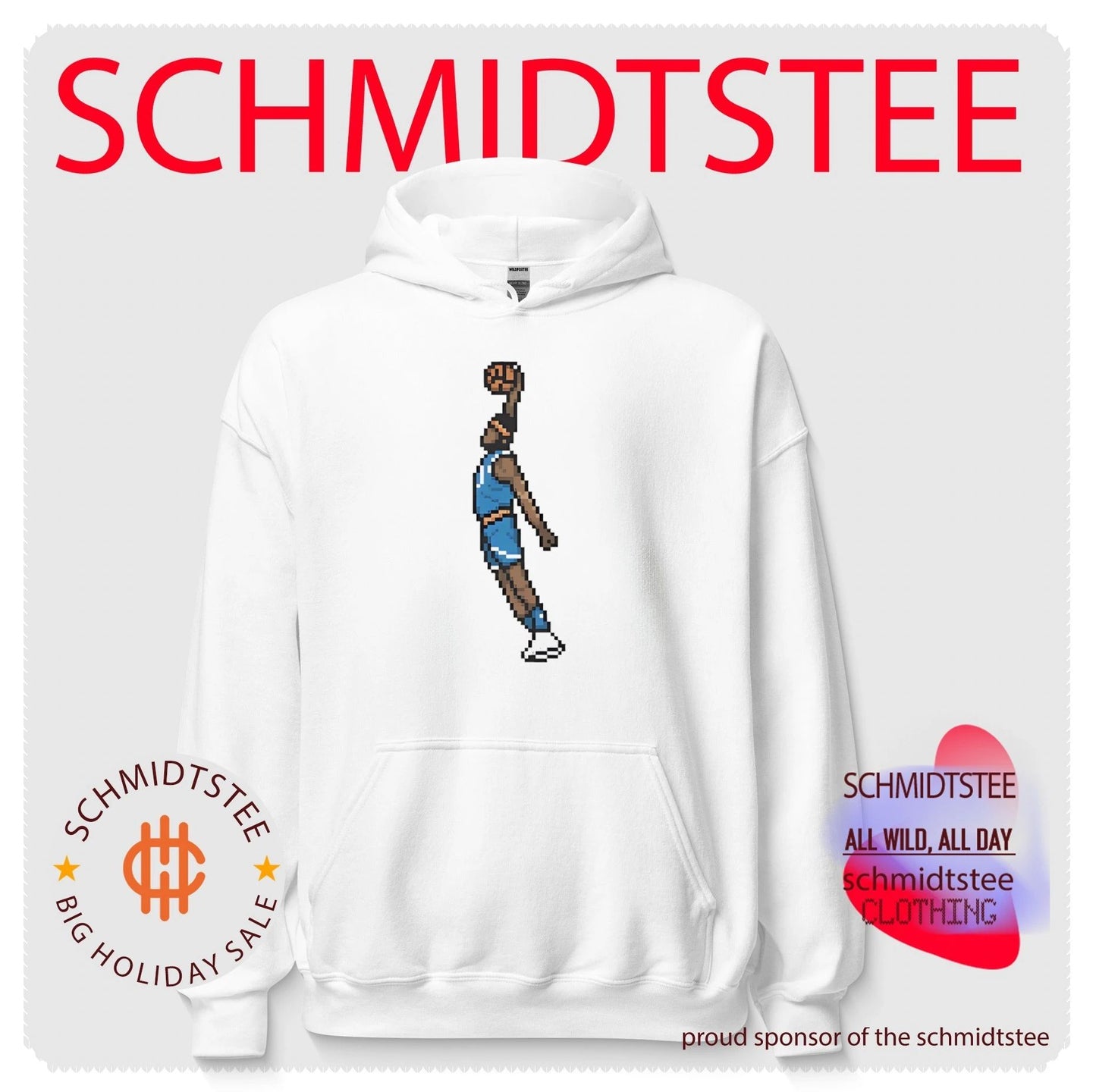 New York Knicks Mitchell Robinson return of the Mitch 8-bit graphic shirt