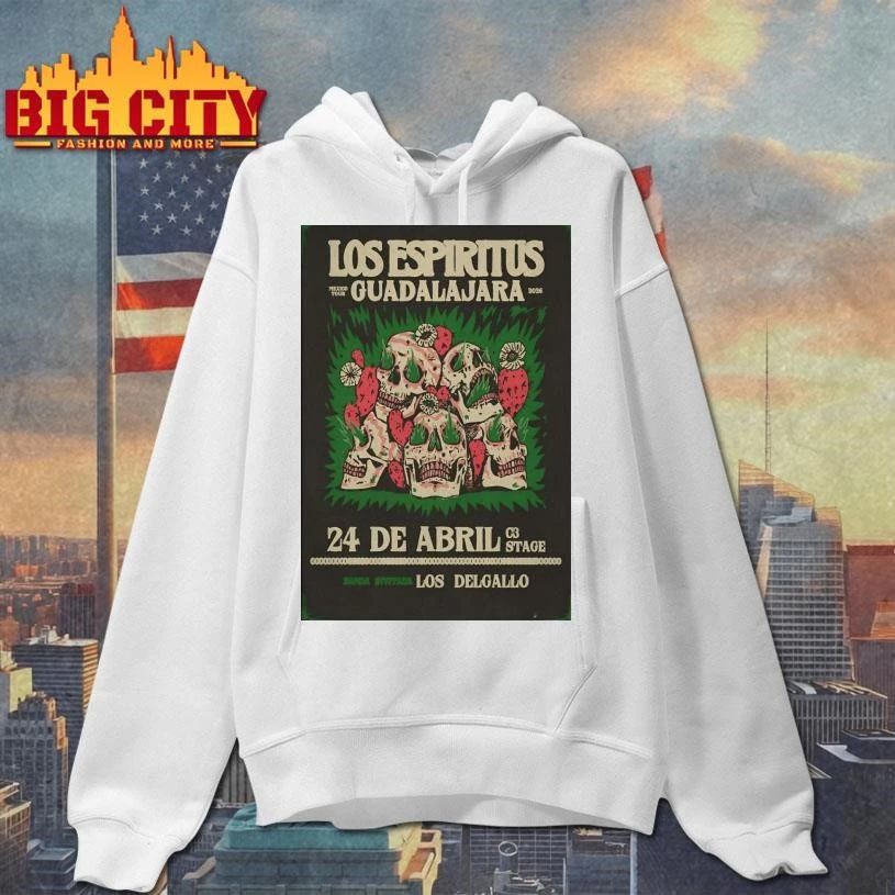 Los Espiritus Apr 24 2026 C3 Stage in Guadalajara Mexico Poster Shirt