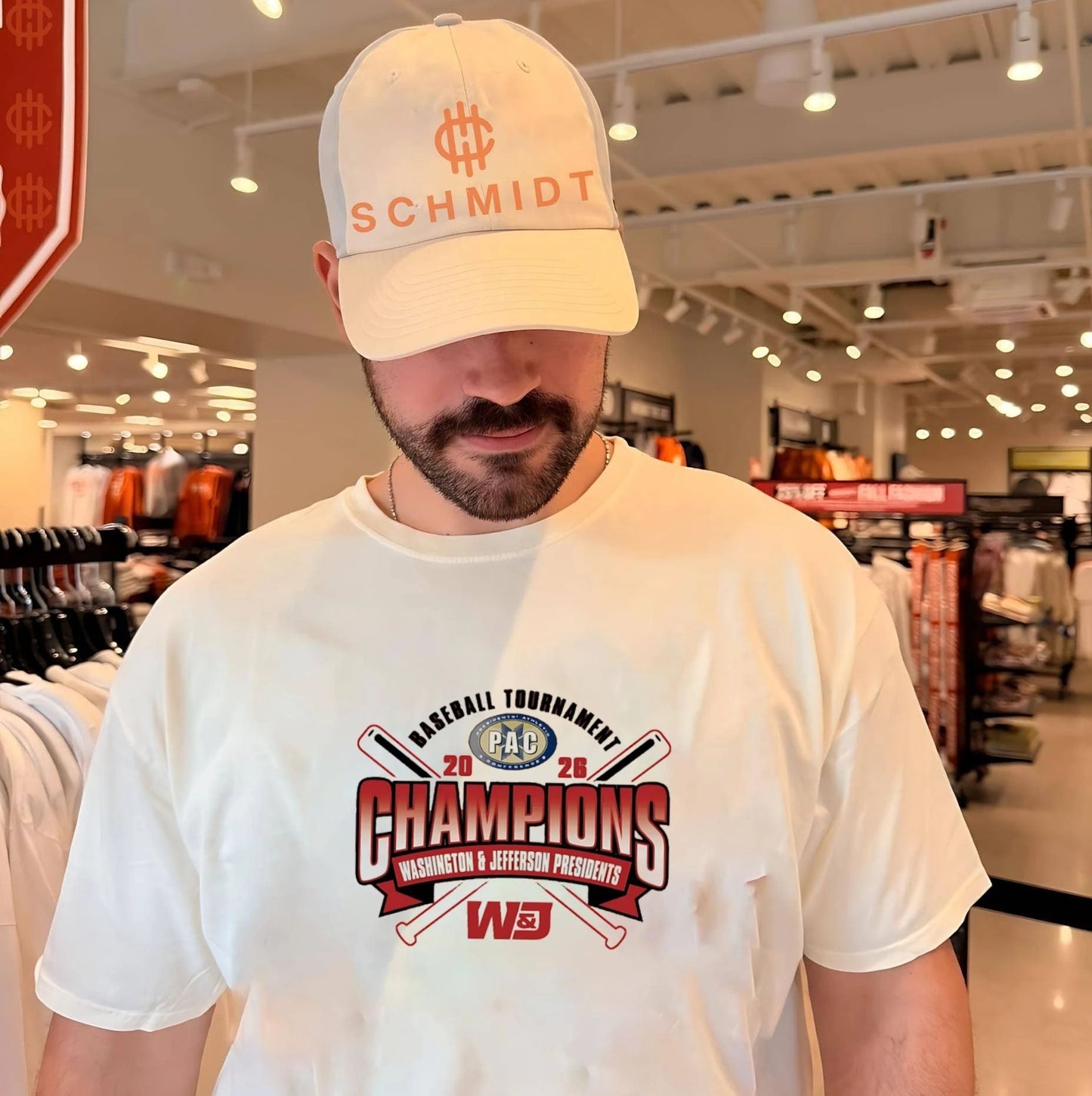 Washington & Jefferson Presidents 2026 Baseball PAC Conference Champions shirt