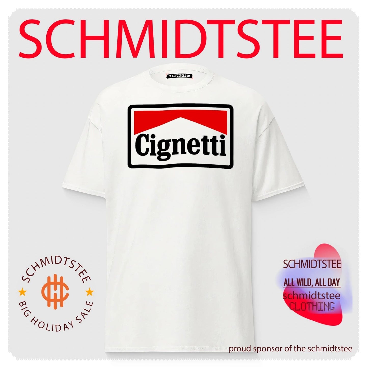 Indiana Hoosiers coach Curt Cignetti Malboro inspired logo shirt