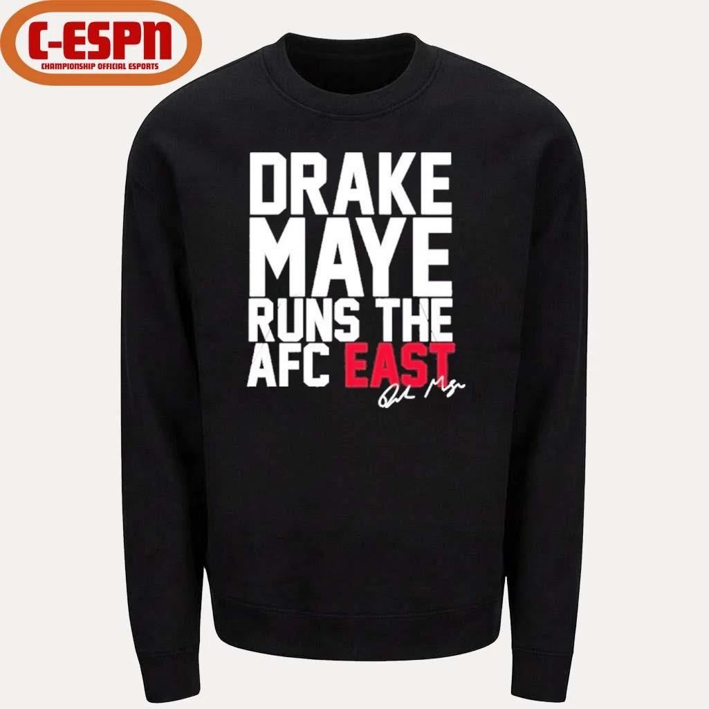 Drake Maye Runs The AFC East Champions shirt