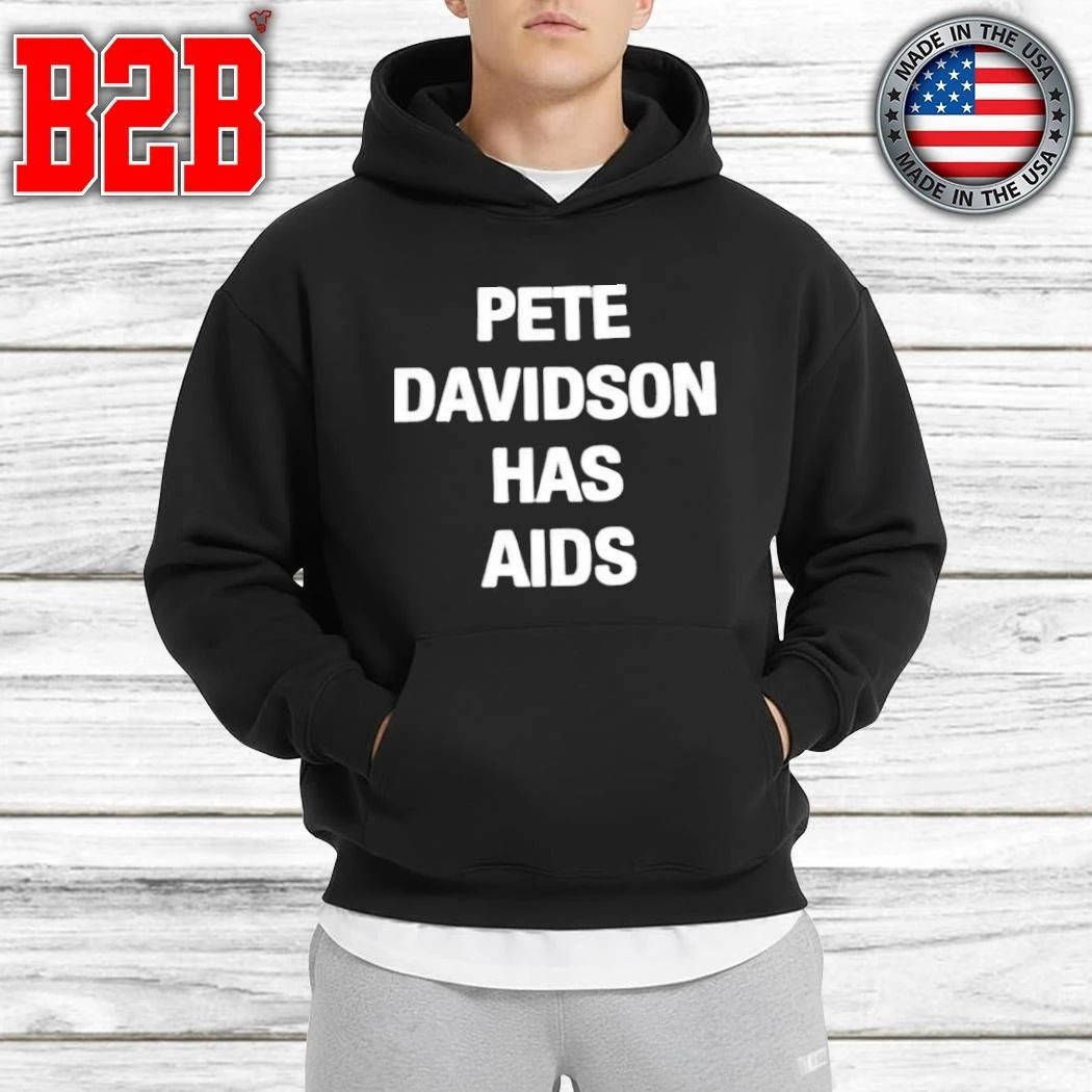 Pete Davidson Has AIDS Kanye West Shirt