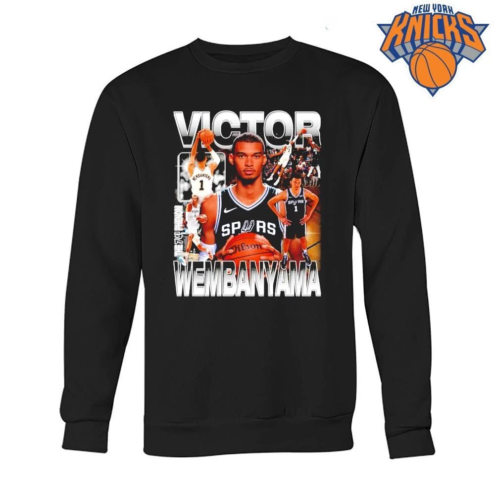 Victor Wembanyama San Antonio Spurs Vintage Bootleg Graphic T Shirt