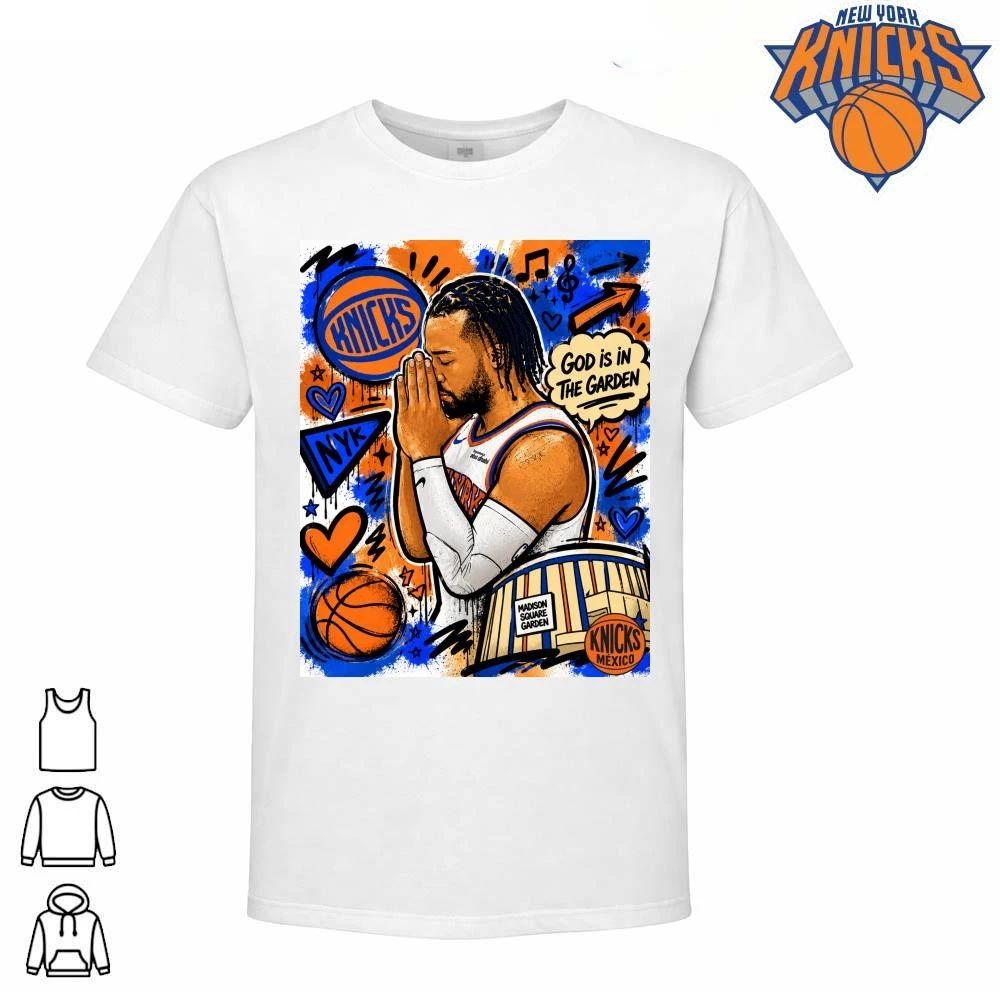 Jalen Brunson God Is In The Garden Madison Square Garden New York Knicks NBA Finals 2026 shirt