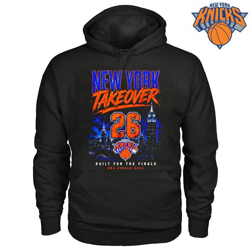 New York Knicks New York Takeover Built For The Finals NBA Finals 2026 Shirt