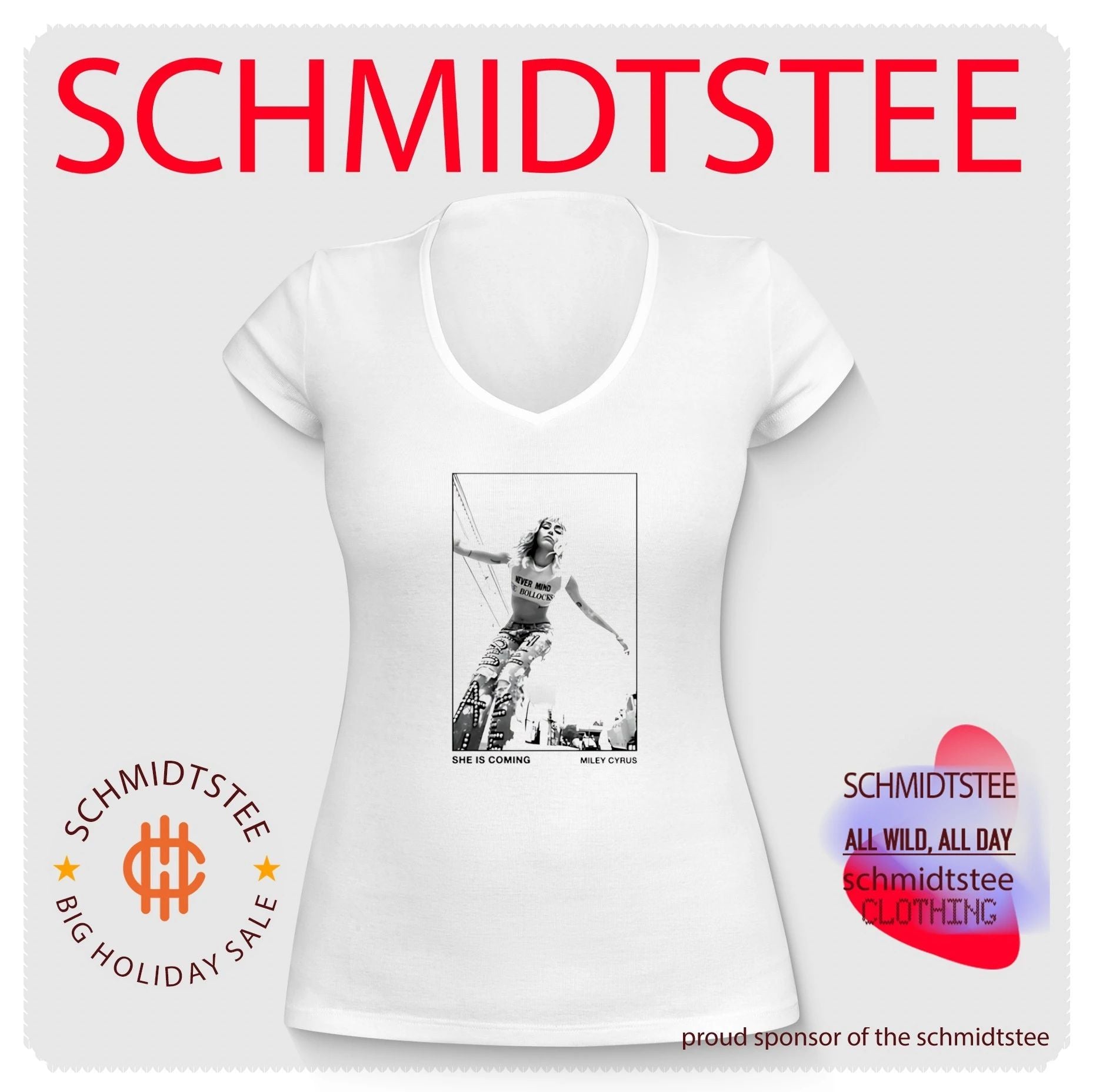 Miley Cyrus She is Coming shirt