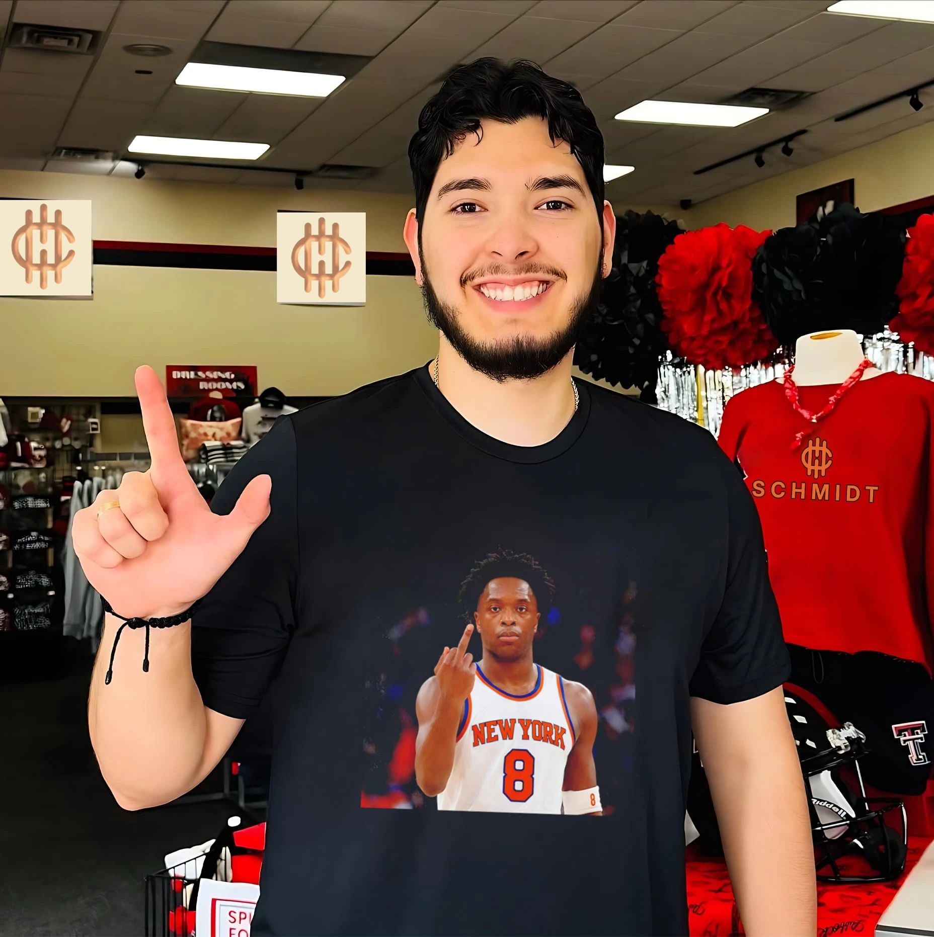 New York Knicks OG Anunoby middle finger vintage shirt