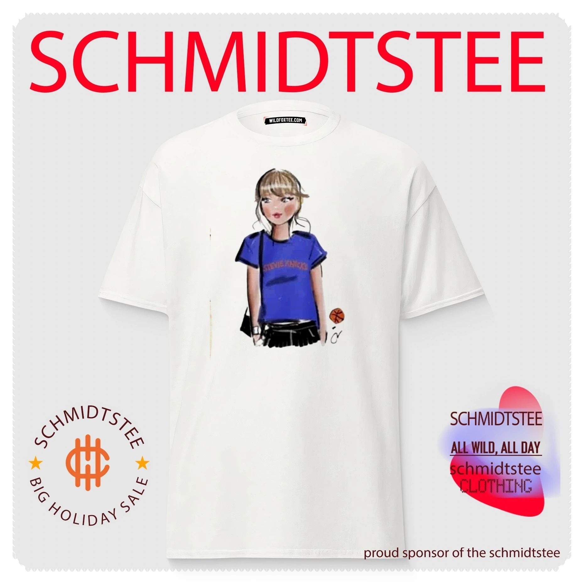 Stevie Nicks New York Knicks Cartoon Shirt