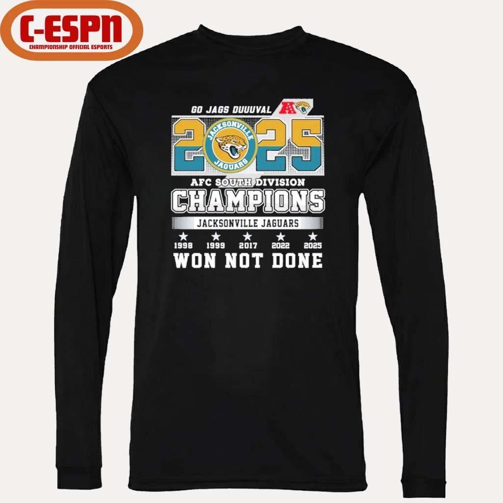 Jacksonville Jaguars AFC South Champions Go Jags Duuuval shirt