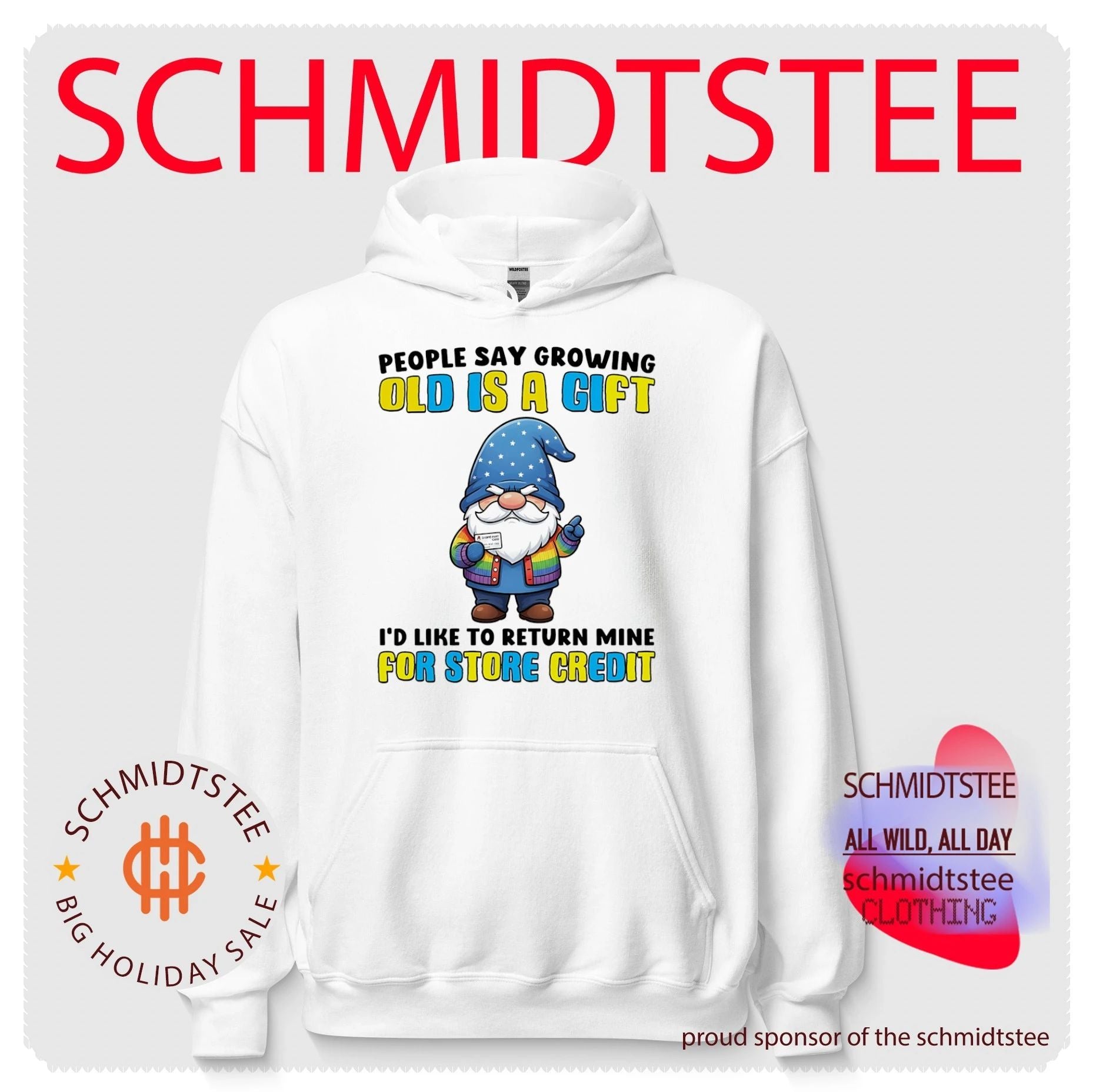 People say growing old is a gift I’d like to return mine for store credit funny shirt
