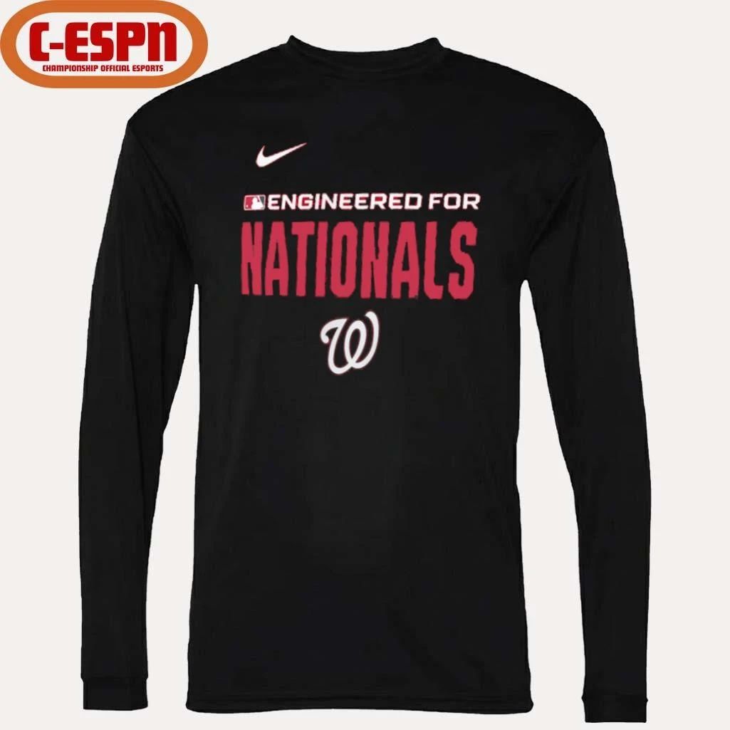 Washington Nationals Nike Engineered For Nationals Shirt