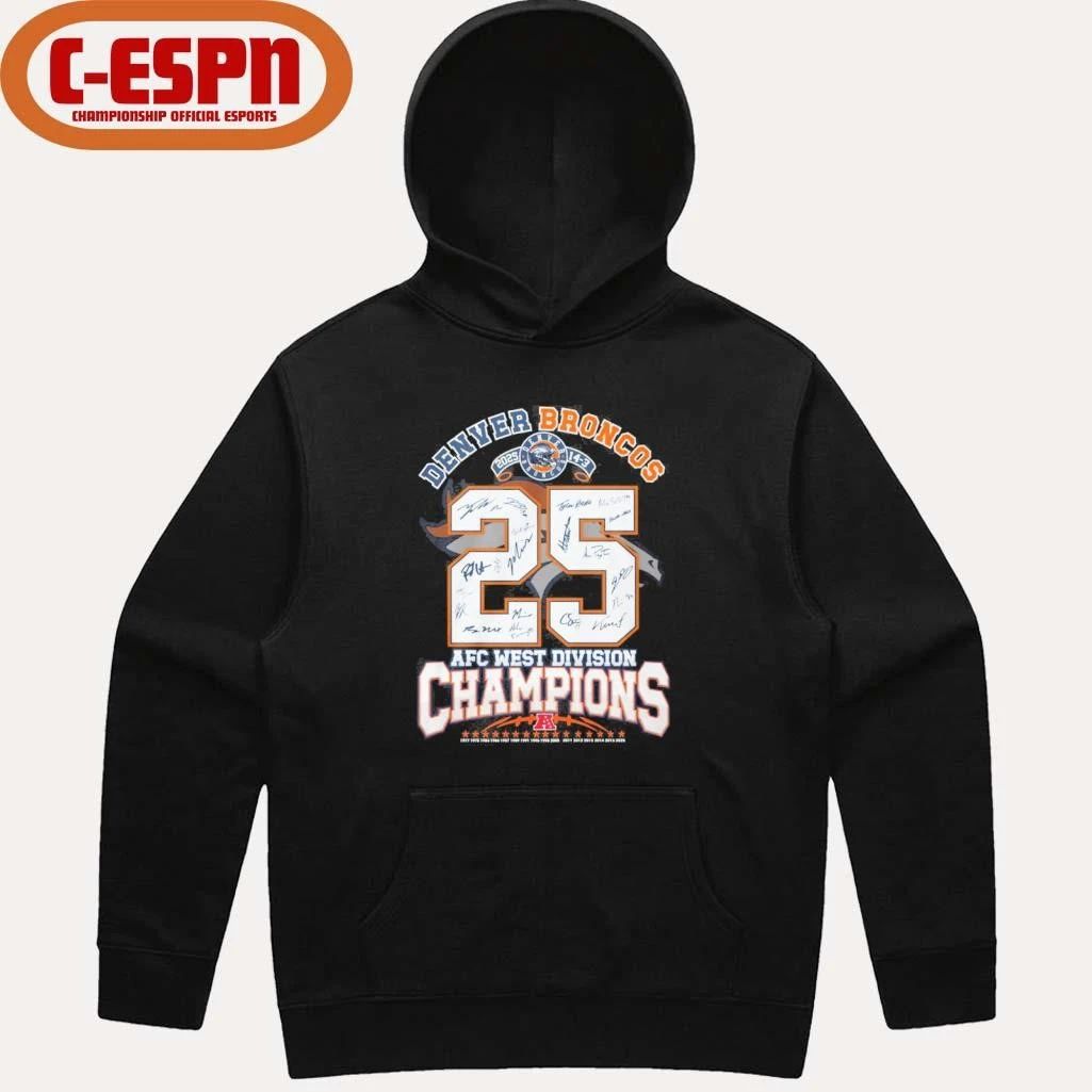 Denver Broncos 14-3 AFC West Division Champions Shirt