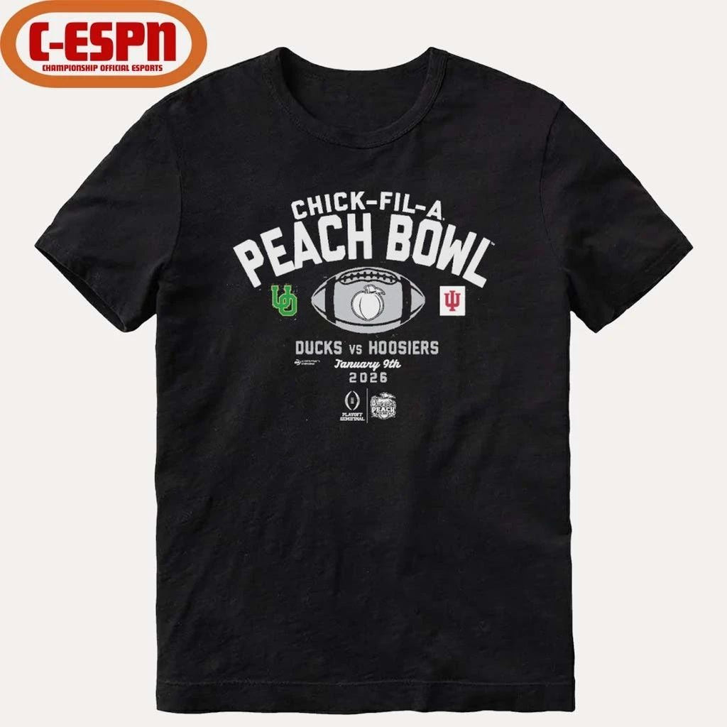 Chick-fil-A Peach Bowl Ducks Vs Hoosiers Shirt