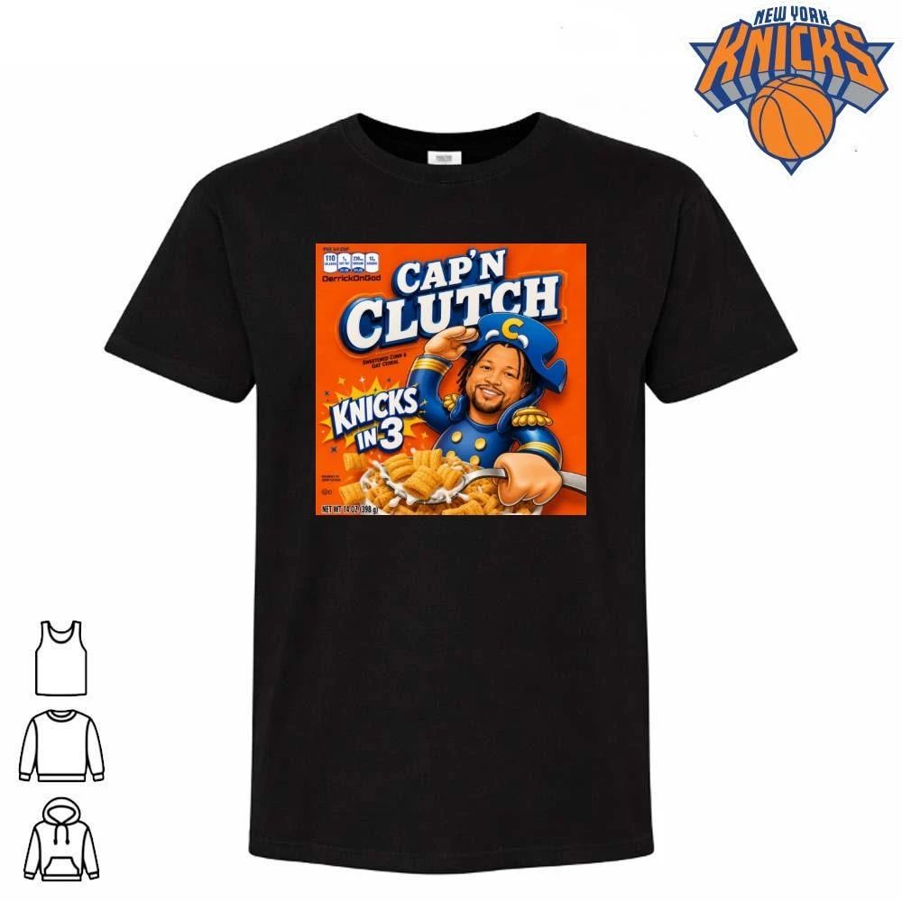 Cap n Clutch Jalen Brunson New York Knicks NBA Finals 2026 Shirt