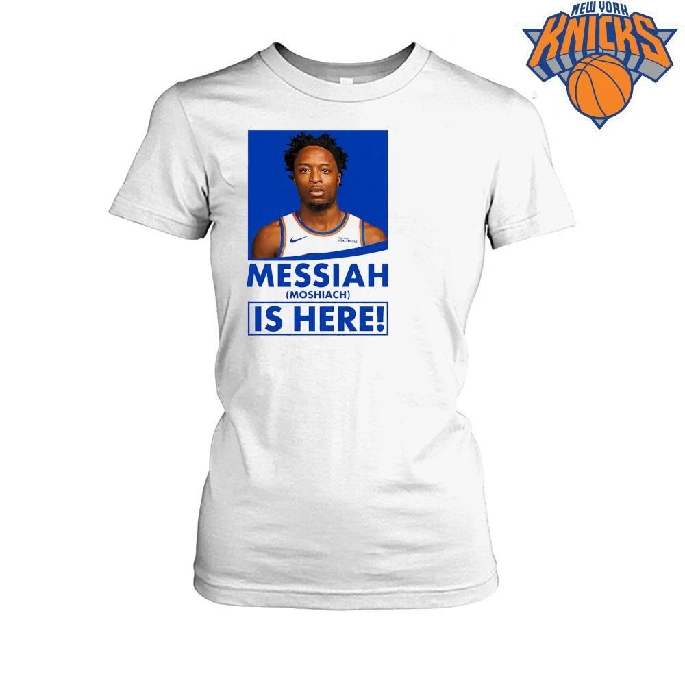 OG Anunobi New York Knicks Messiah Moshiach Is Here NBA Finals 2026 Shirt