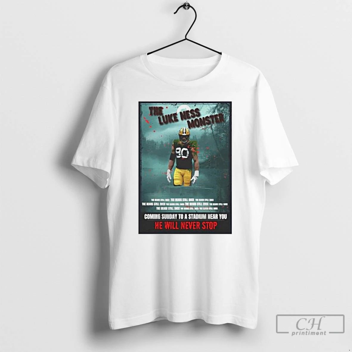Premium Green Bay Packers The Lukas Van Ness Monster Ornaments T Shirts