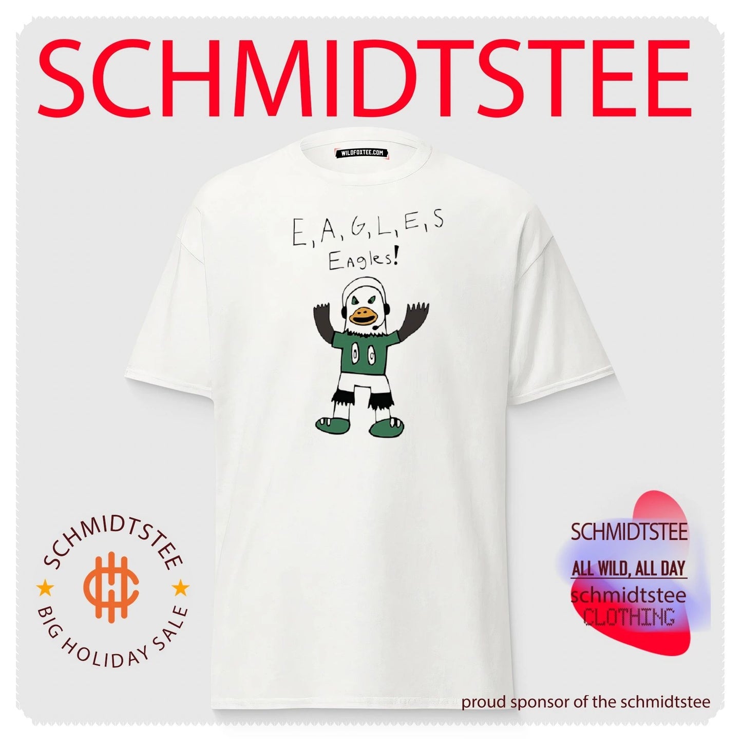 Madden’s Eagles paint shirt
