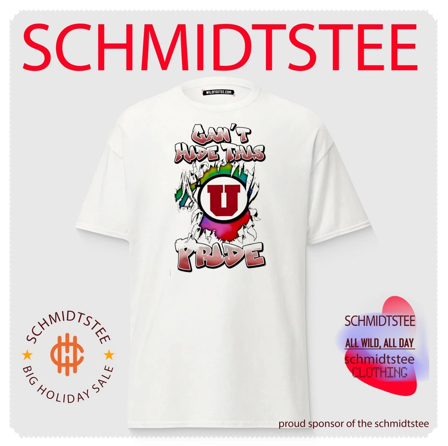Utah Utes can’t hide this pride logo shirt