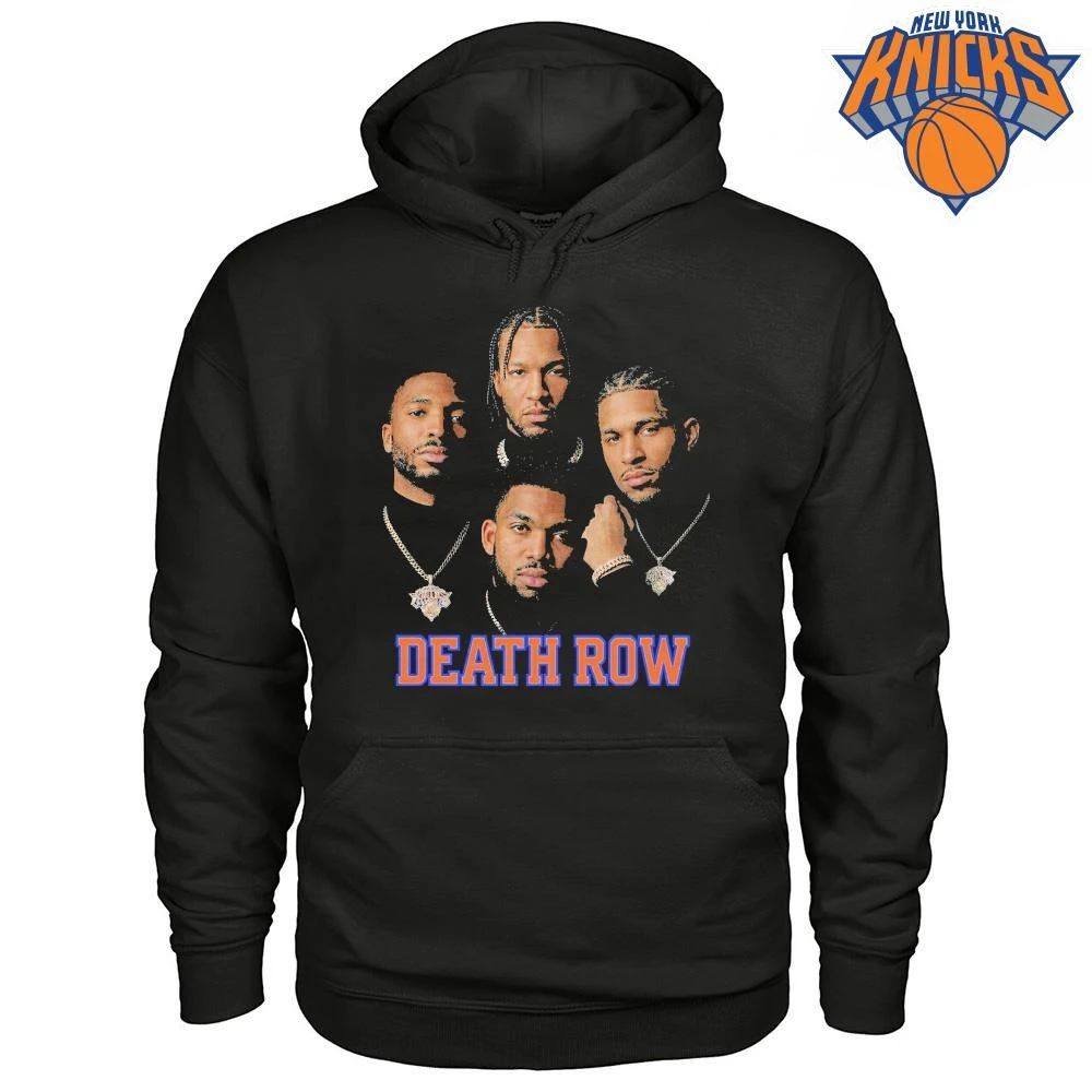 New York Knicks Death Row Records Hip Hop Team Players Graphic NBA Finals 2026 Shirt