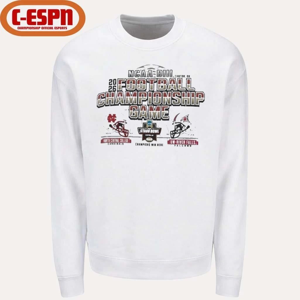 DIII Football Championship Game Shirt North Central College Vs UW-River Falls