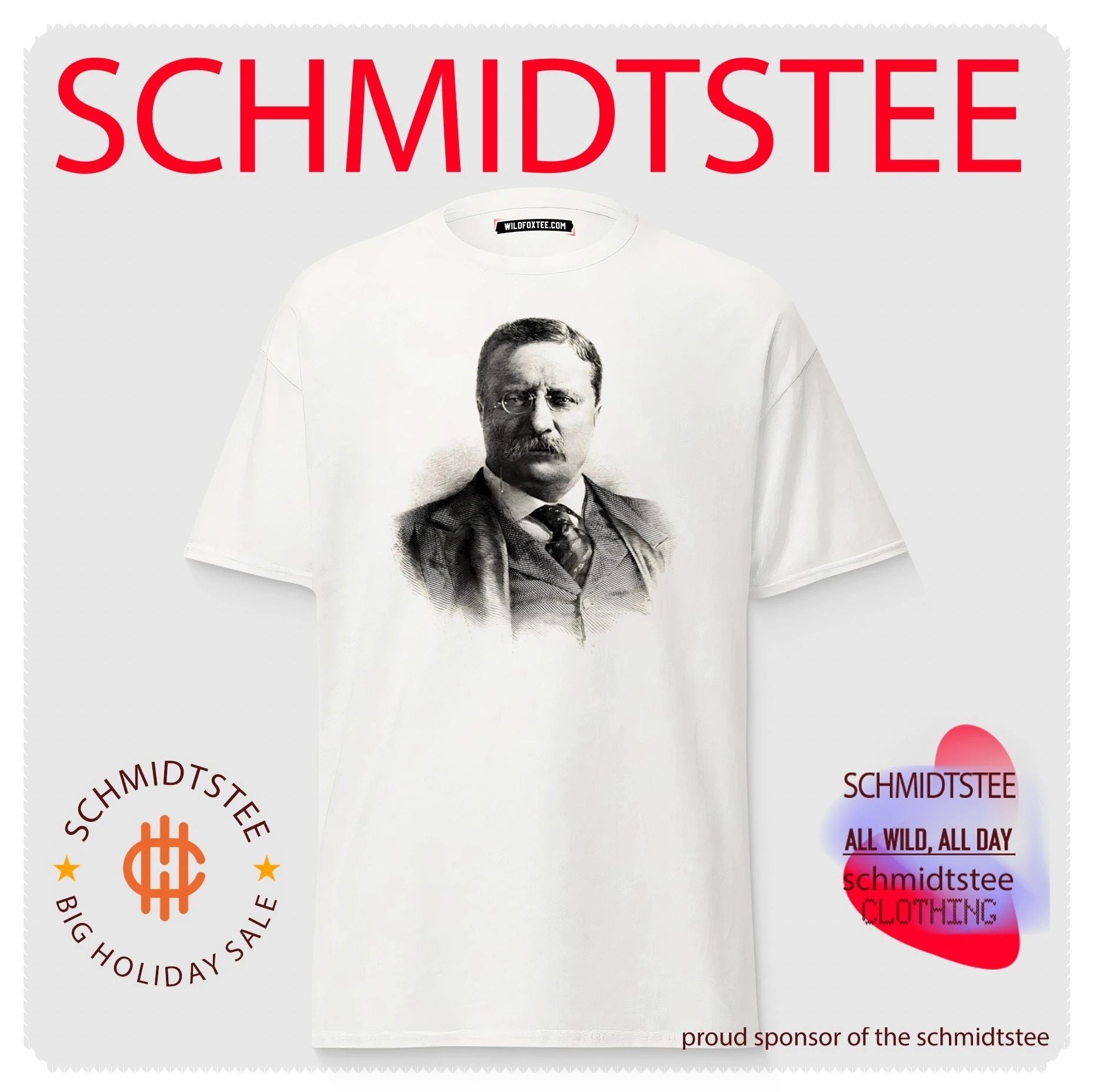 Theodore Roosevelt Bureau of Engraving Portrait shirt