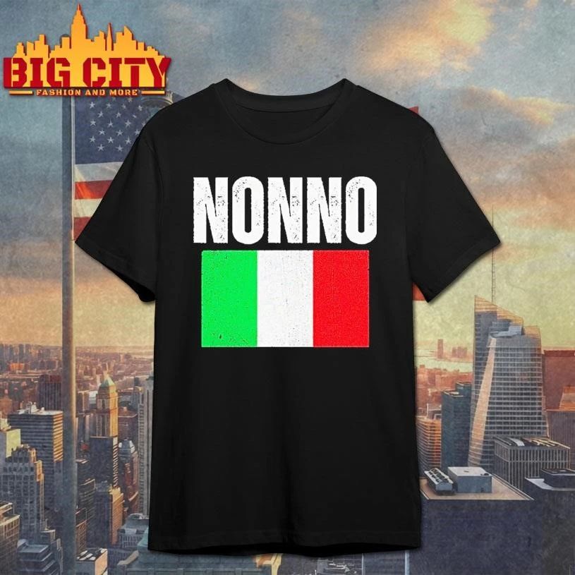 Awesome Nonno Italians Flag Shirt