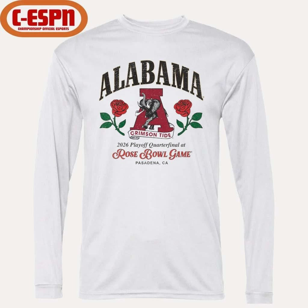 Retro Alabama Rose Bowl 2026 CFP shirt
