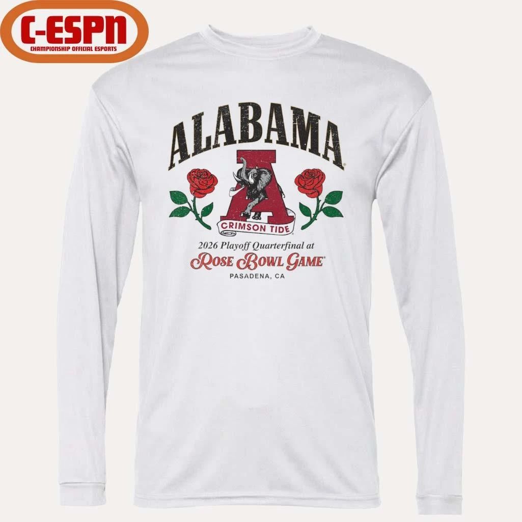 Retro Alabama Rose Bowl 2026 CFP shirt