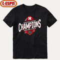 Nebraska Huskers SRS Distribution Las Vegas Bowl Champions T-shirt