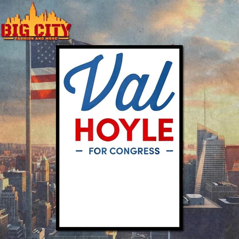 Original Val Hoyle for Congress shirt