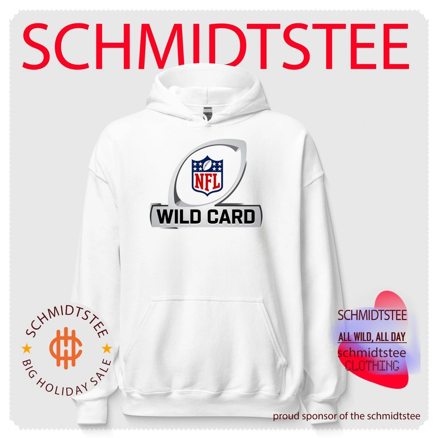 NFL Wild Card 2026 logo shirt
