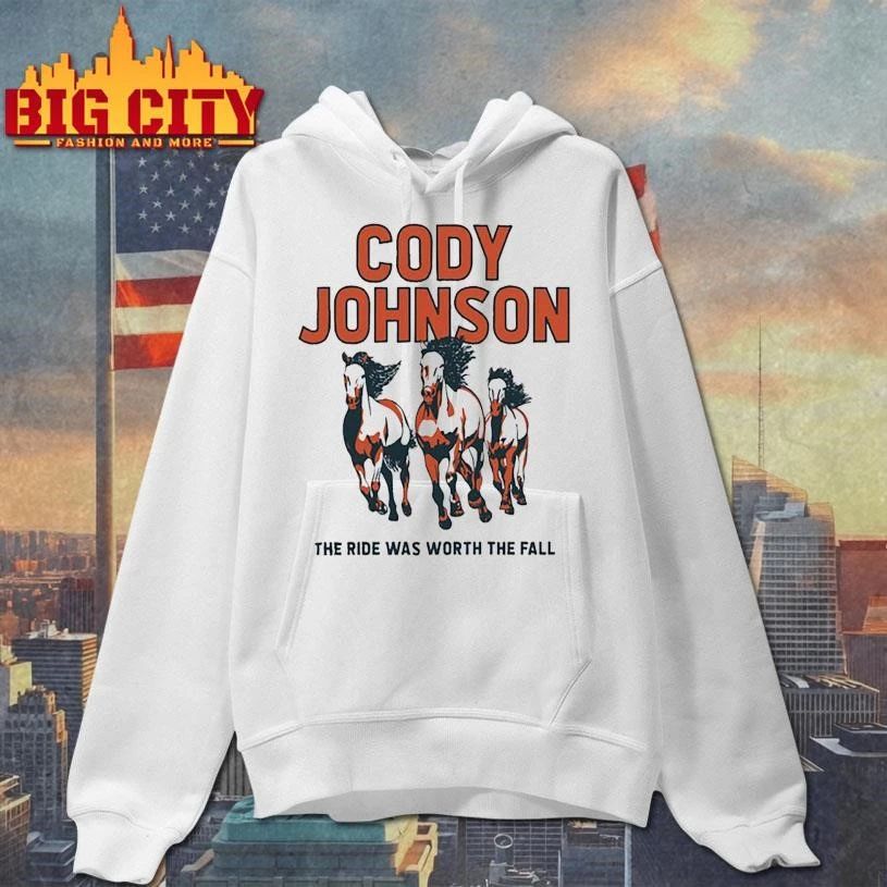 Premium Cody Johnson Shirt The Ride Was Worth The Fall Shirt