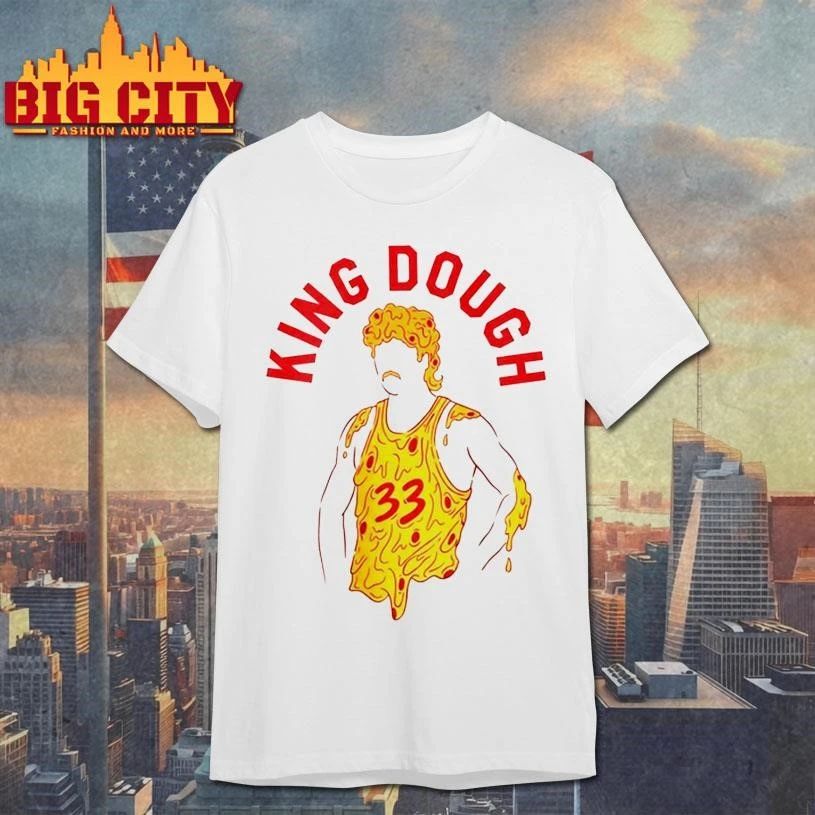 King Dough Larry Bird Pizza 33 Basketball Shirt