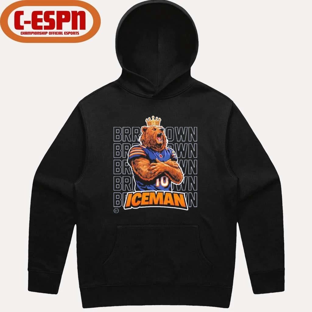 Chicago Bears Brrrr Down Iceman NFC North Champs Shirt