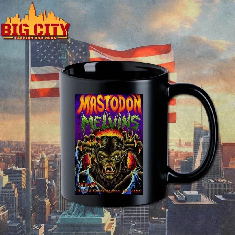 Mastodon With Melvins April 24 2026, Las Vegas NV Poster Shirt