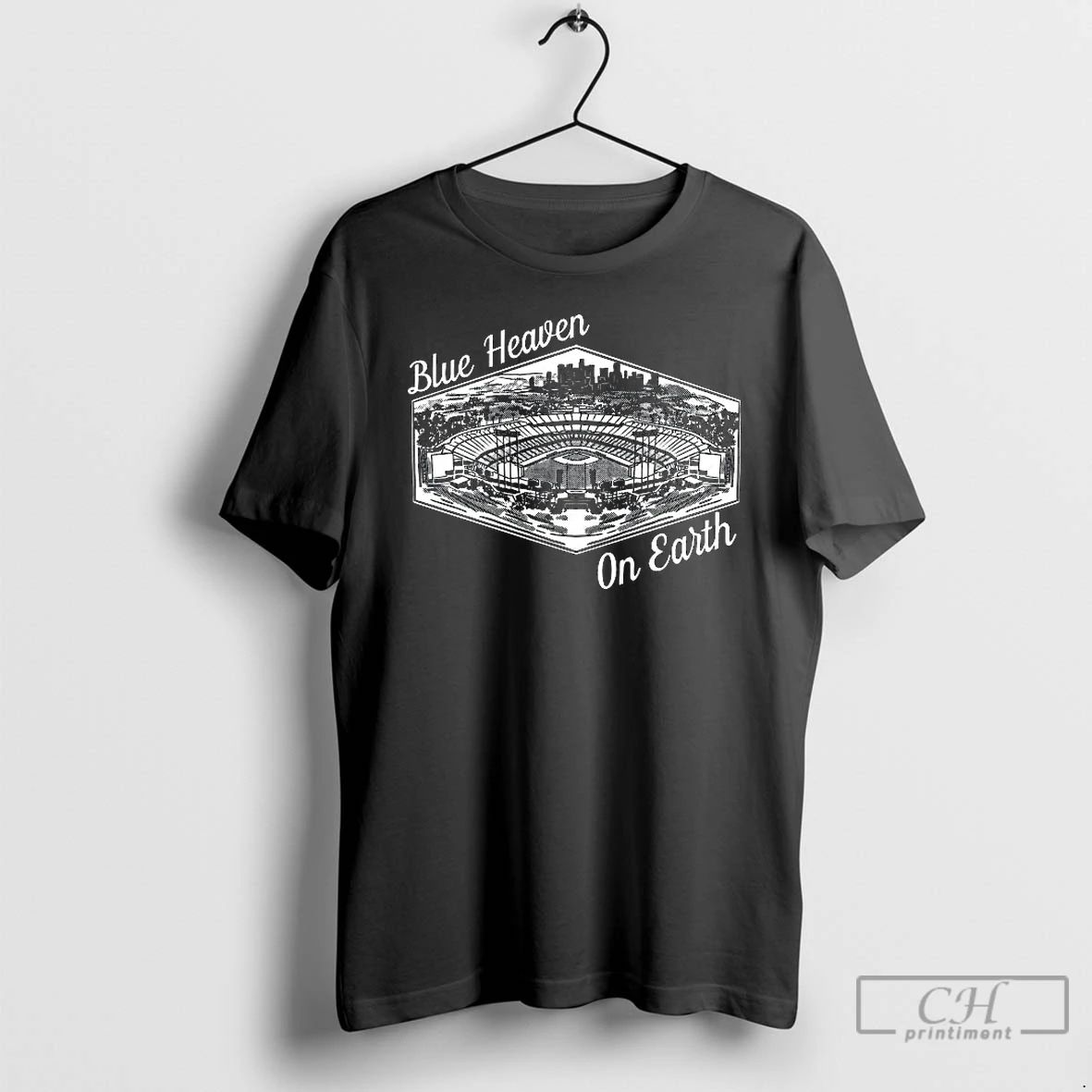 Premium Blue Heaven On Earth Long Sleve T Shirts