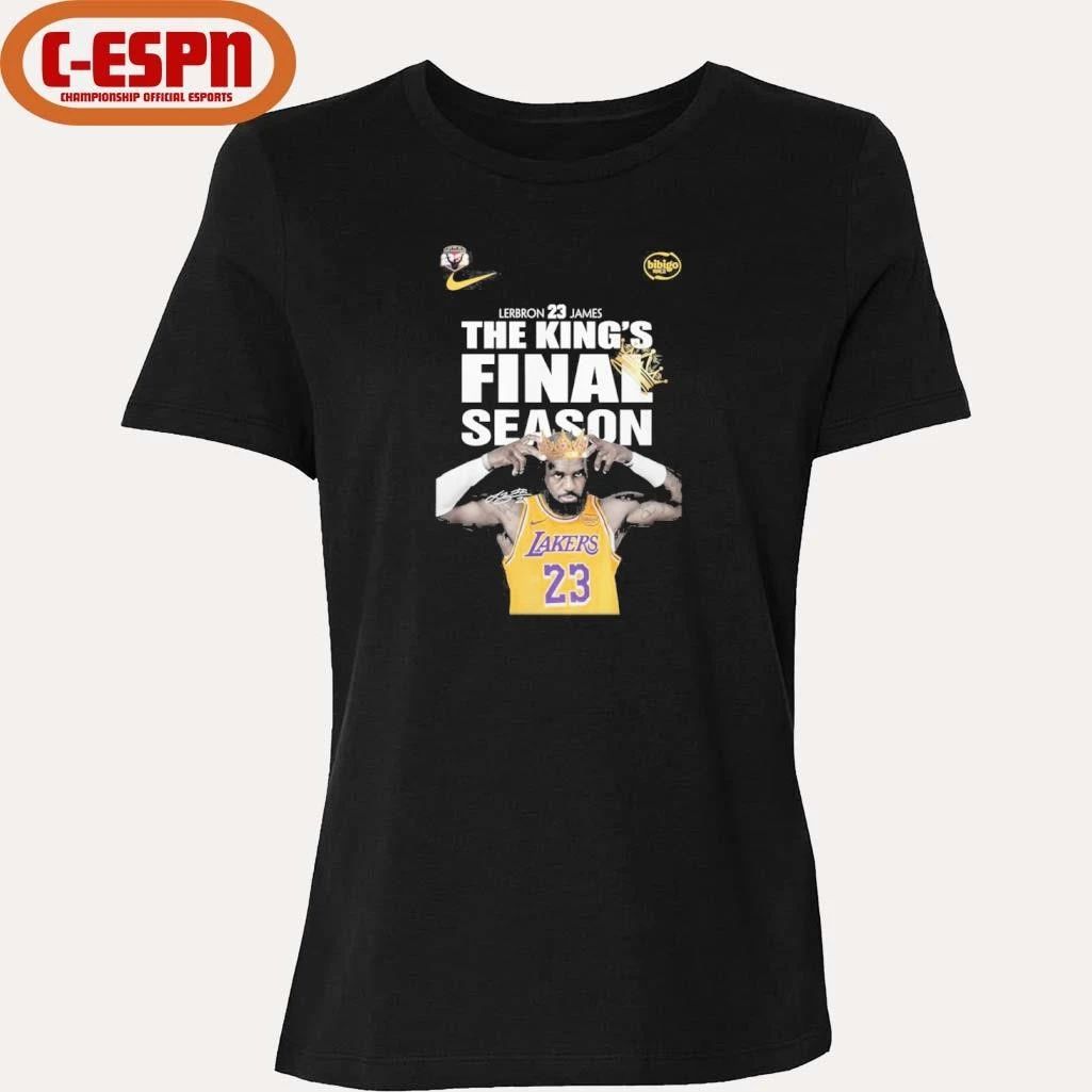 Nike Lebron James The King’s Final Season Shirt