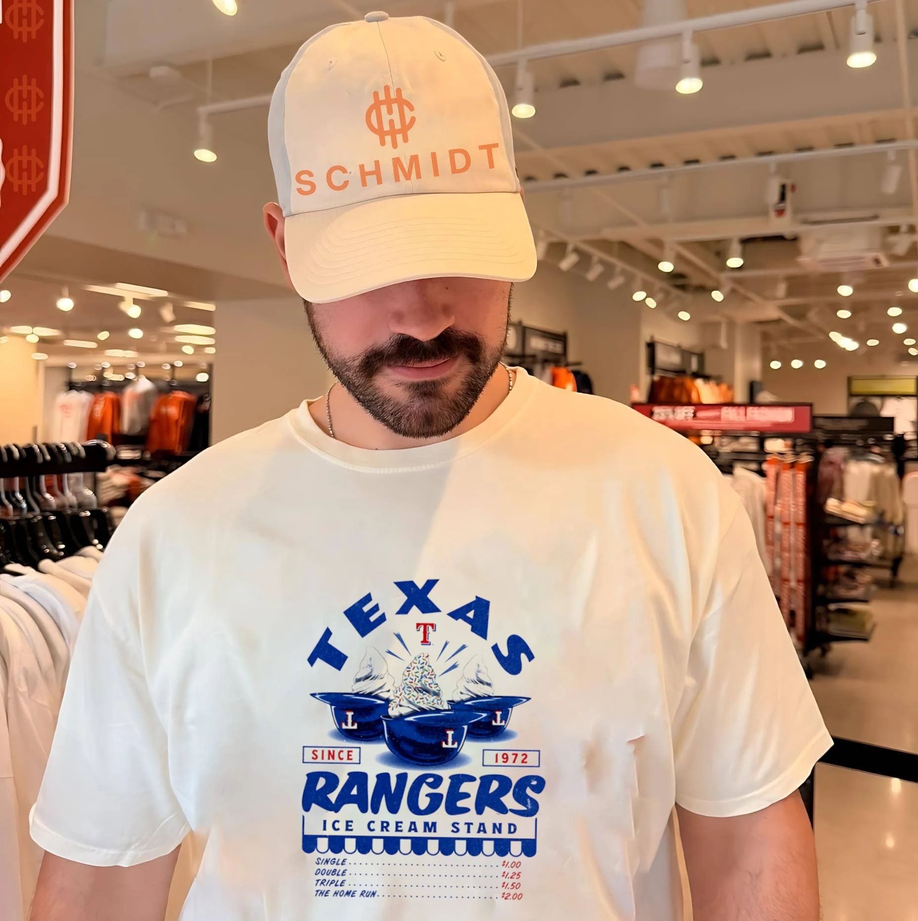 Texas Rangers Ice Cream Stand shirt