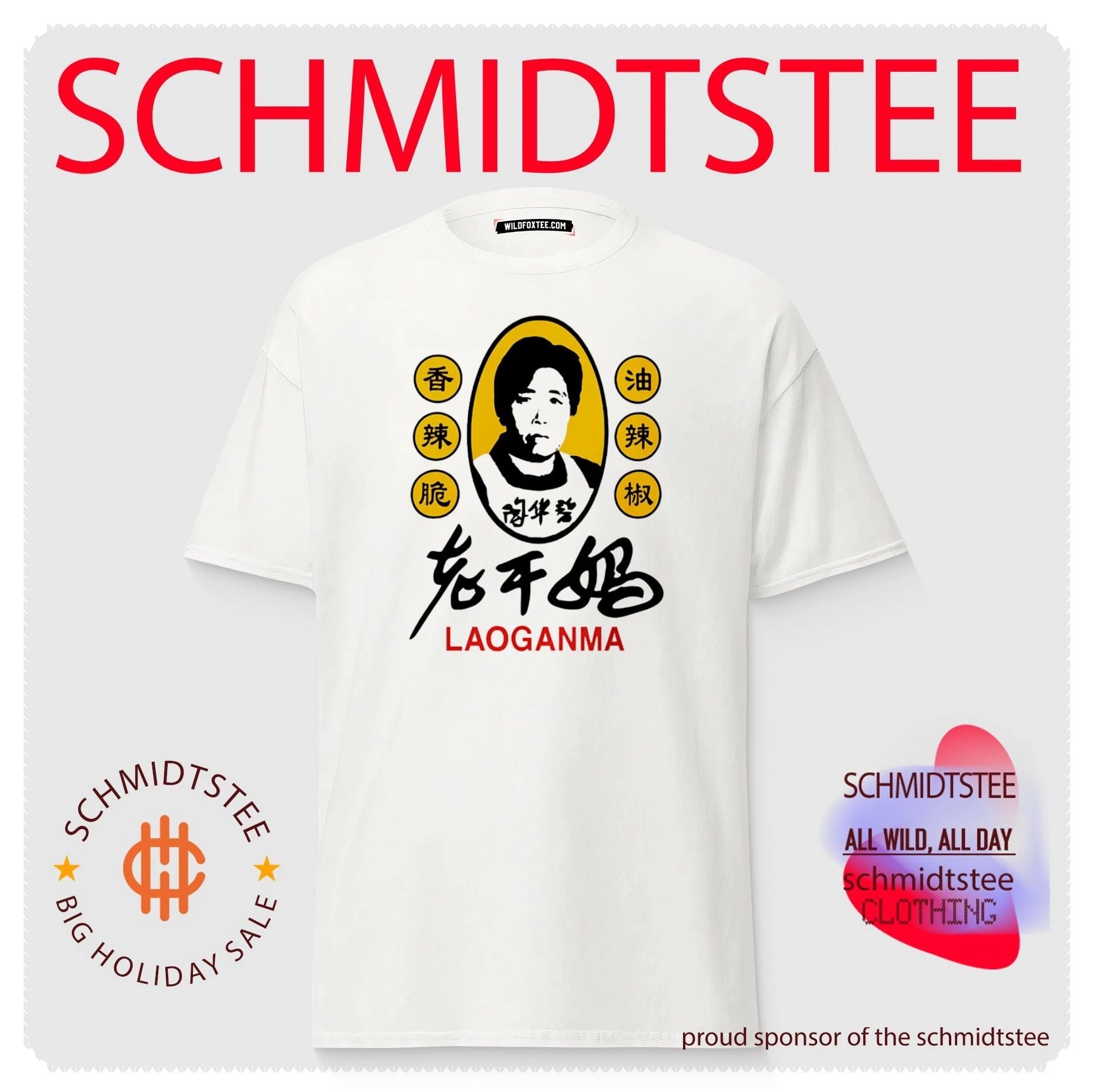Sam Smith Laoganma logo shirt