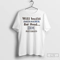 Premium Will Build Databases For Food Ibm Retired T Shirts