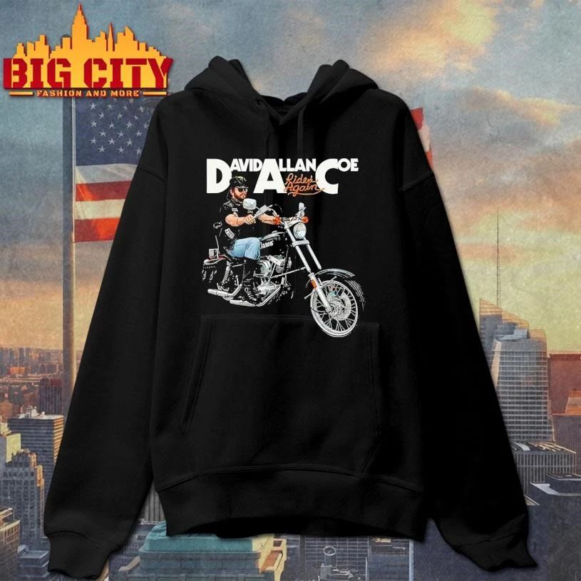 Awesome David Allan Coe Rides Again Country Music Shirt