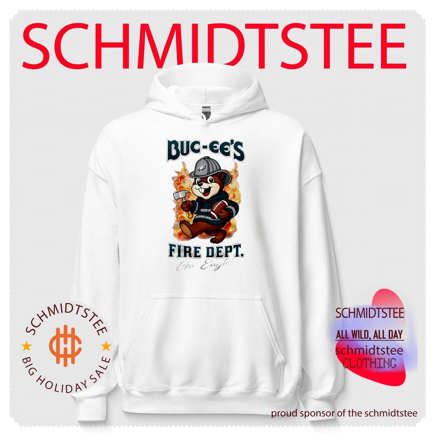 Philadelphia Eagles Buc-Ee’s Fire Dept go Bears Firefighter Strong shirt