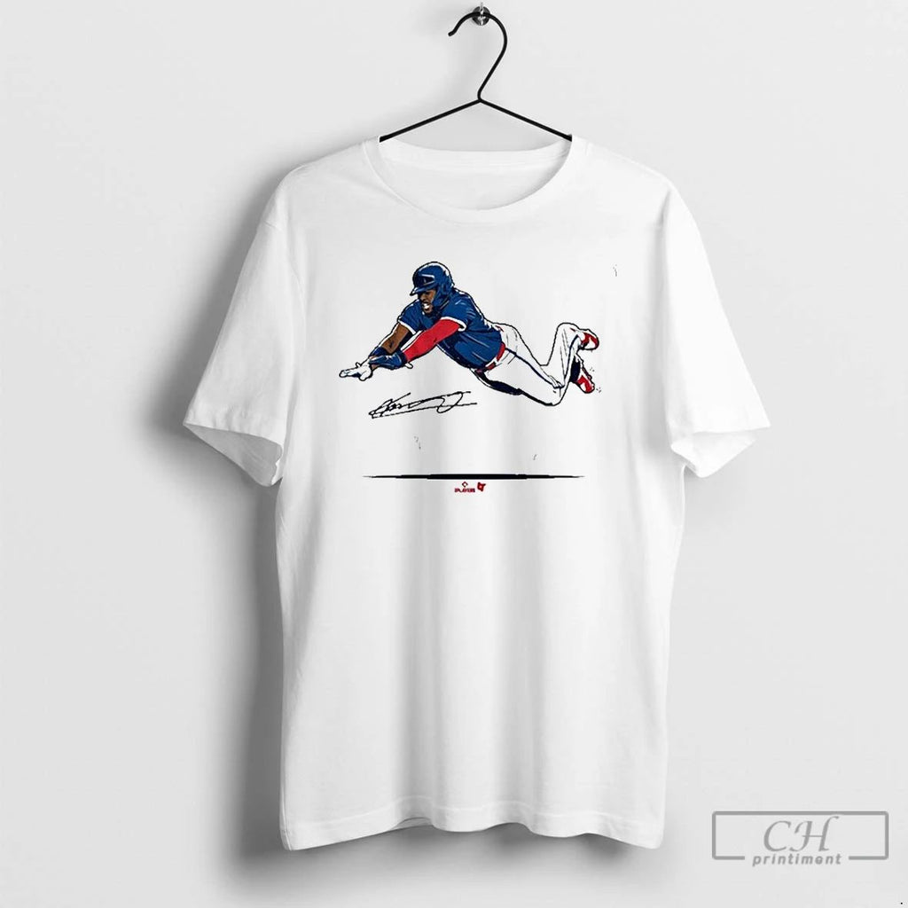 Premium Vladimir Guerrero Jr Super Vlad Flying Slide T Shirts