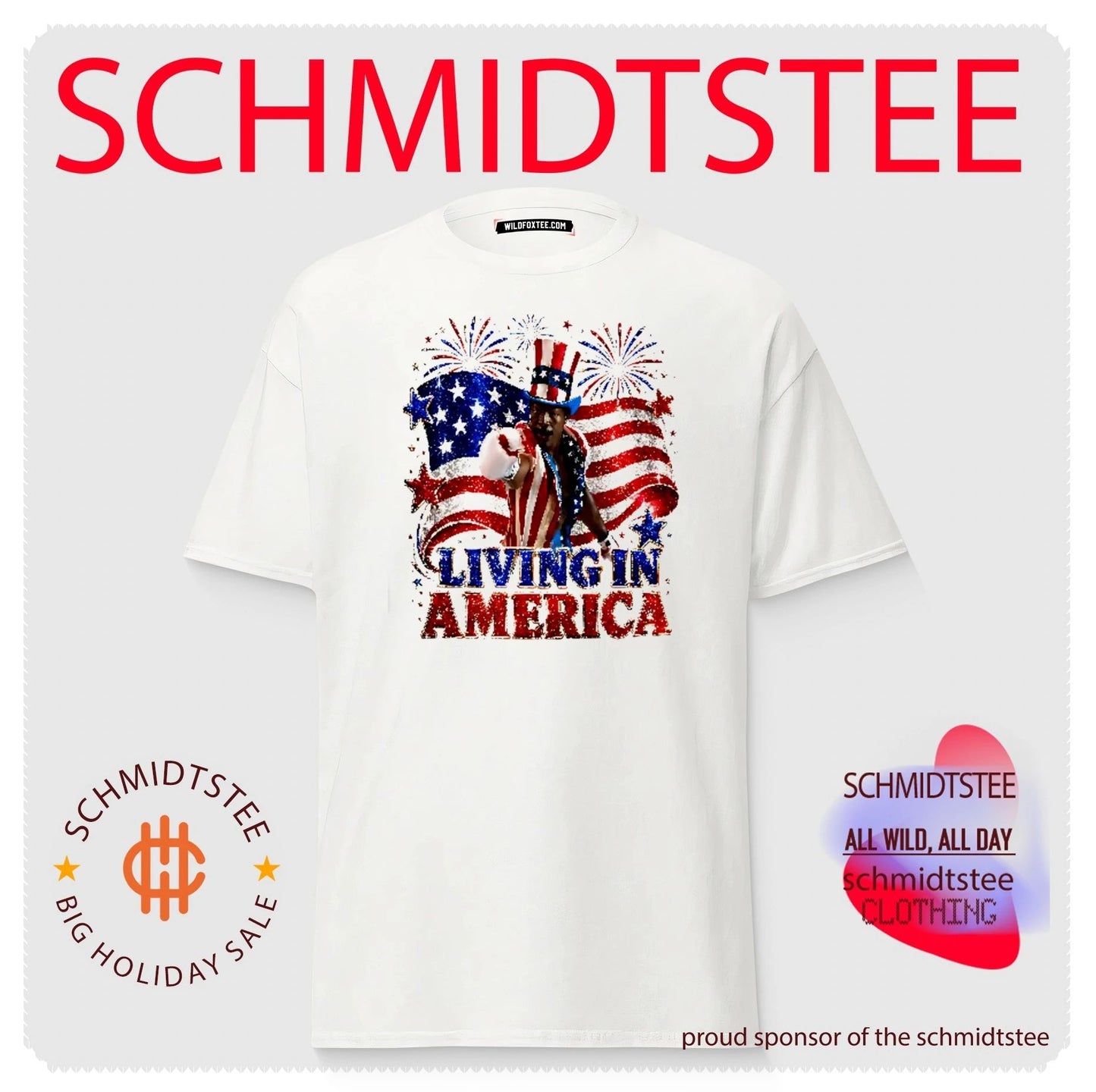 Apollo Creed Living In America shirt